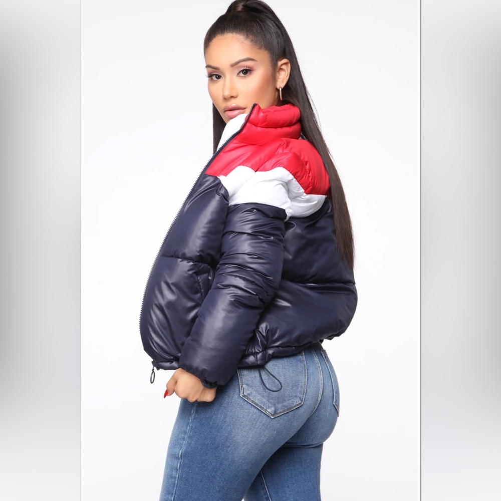 Rain wont stop me puffer jacket